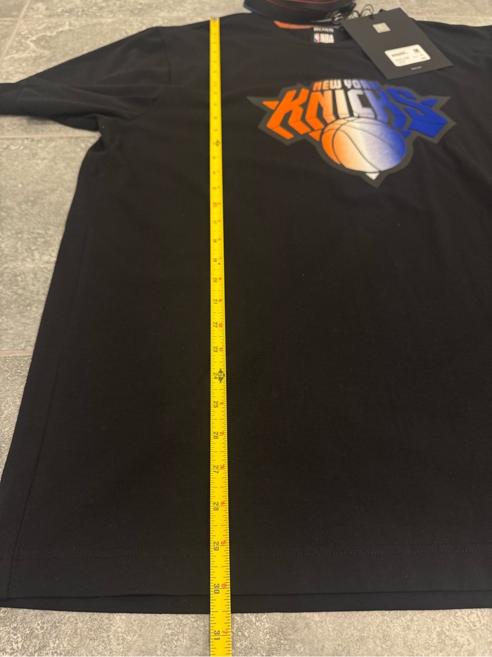Boss Hugo Boss x NBA Knicks basketball black T-Shirt XXL NEW - Picture 6 of 8